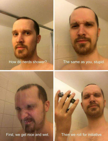 Amusing Memes Show How Different People Take Showers Around The World (17 pics)