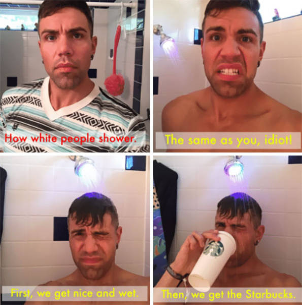Amusing Memes Show How Different People Take Showers Around The World (17 pics)