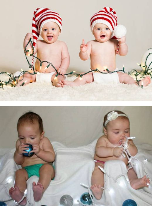 Why You Should Never Attempt To Recreate Pinterest Baby Photoshoots (33 pics)