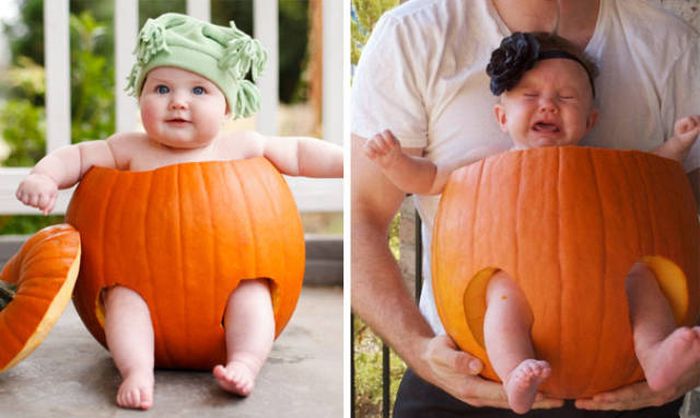 Why You Should Never Attempt To Recreate Pinterest Baby Photoshoots (33 pics)