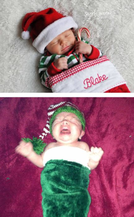Why You Should Never Attempt To Recreate Pinterest Baby Photoshoots (33 pics)