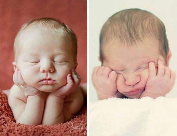 Why You Should Never Attempt To Recreate Pinterest Baby Photoshoots (33 pics)