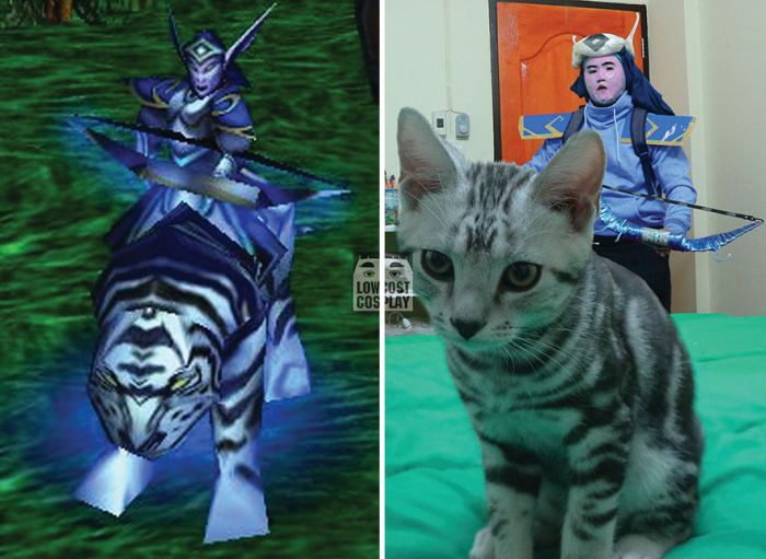Low-Cost Cosplay Guy Returns With More Cheap Costumes (26 pics)