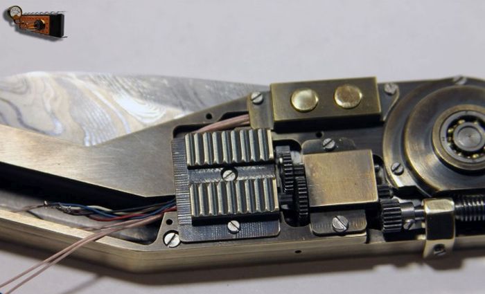 How To Build A Steampunk Knife From Scratch (27 pics + video)