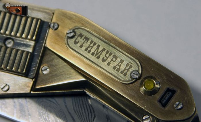 How To Build A Steampunk Knife From Scratch (27 pics + video)