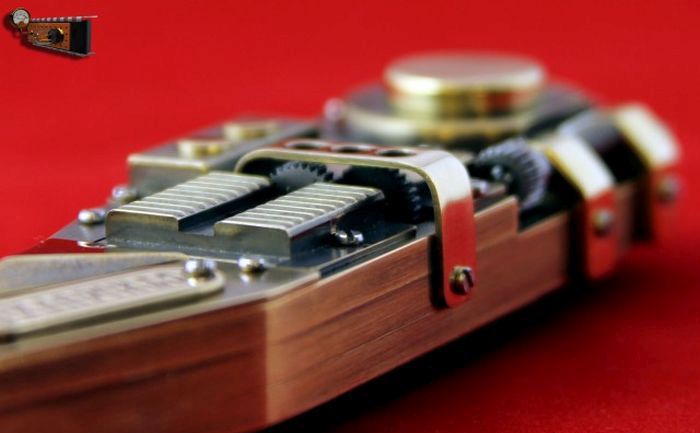 How To Build A Steampunk Knife From Scratch (27 pics + video)