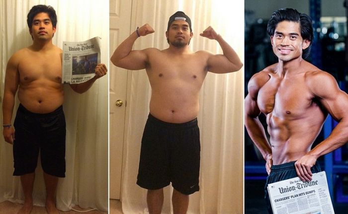 Social Worker Goes From Obese To Ripped In Just 12 Weeks (7 pics)