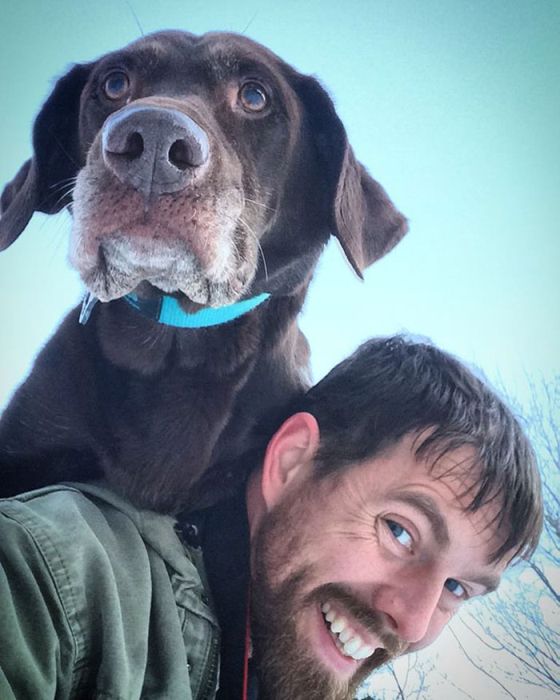Man Takes His Dog On One Last Road Trip (12 pics)