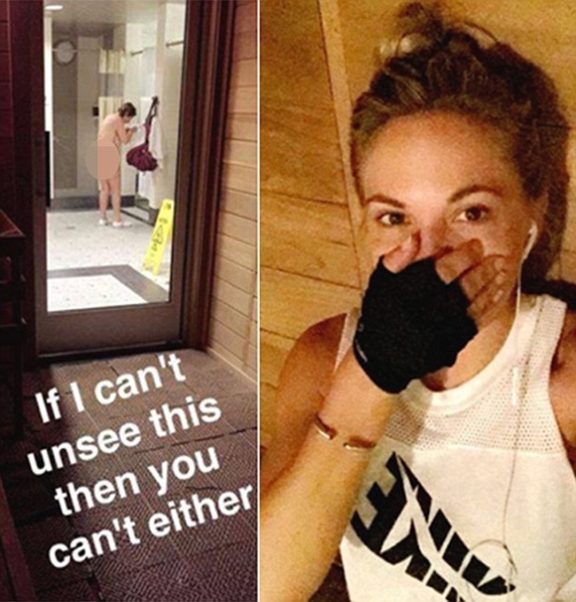 Playboy Model Gets Called Out For Body Shaming A Woman At The Gym (2 pics)