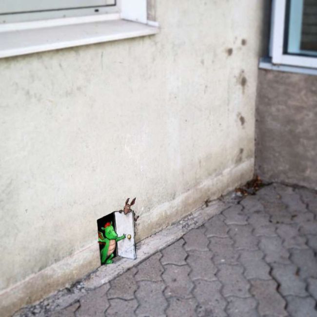 Street Artist David Zinn Gives Pokemon Go A Run For Its Money (19 pics)
