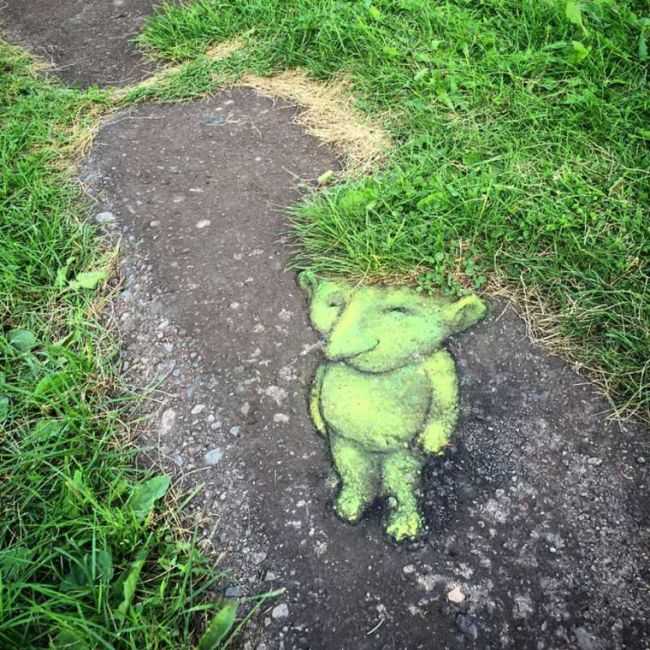 Street Artist David Zinn Gives Pokemon Go A Run For Its Money (19 pics)