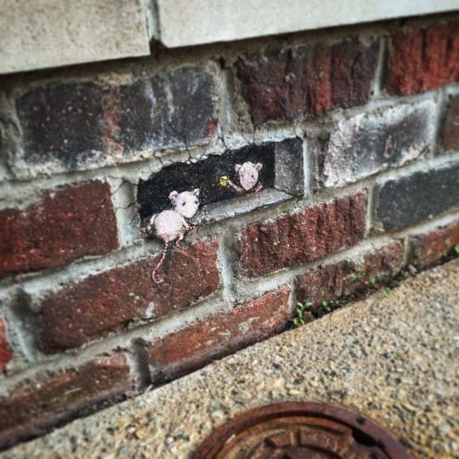 Street Artist David Zinn Gives Pokemon Go A Run For Its Money (19 pics)
