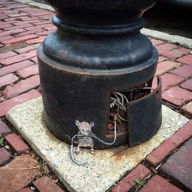 Street Artist David Zinn Gives Pokemon Go A Run For Its Money (19 pics)