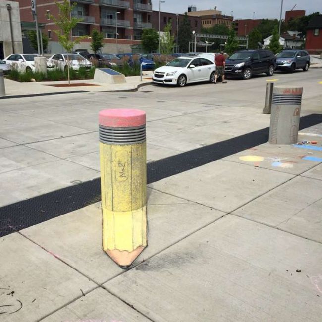 Street Artist David Zinn Gives Pokemon Go A Run For Its Money (19 pics)