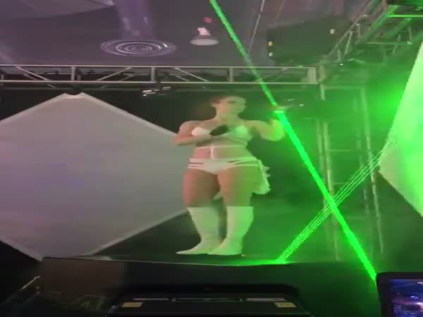 This Interactive Laser Light Performance Is Just Awesome