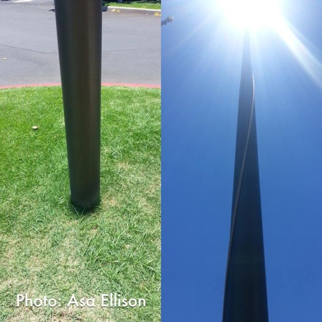 Lahaina Noon Causes Shadows To Stand Up Straight (11 pics)