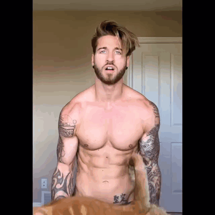 How Your Cat Can Help You Get The Purrfect Physique (5 pics)