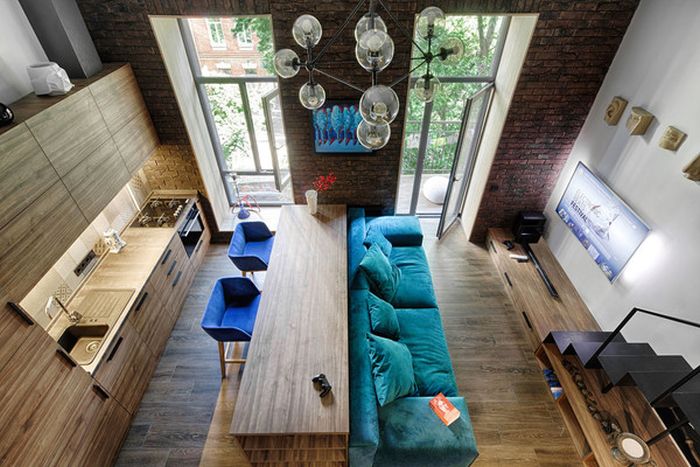 Designer Makes The Most Of A Small Flat In Ukraine (8 pics)