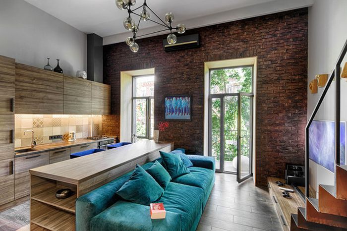 Designer Makes The Most Of A Small Flat In Ukraine (8 pics)