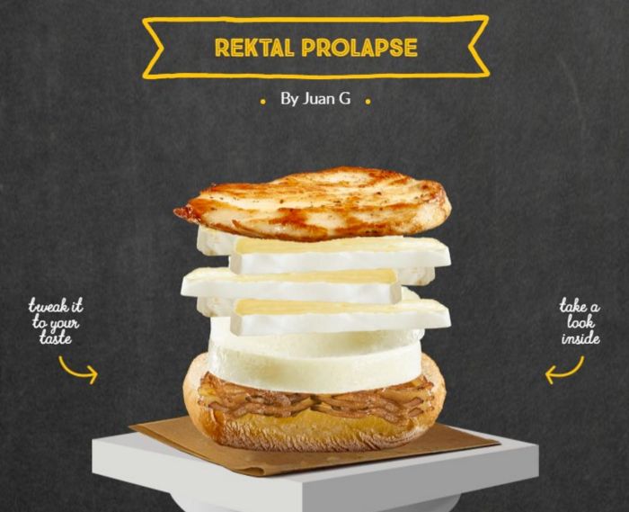 This Is What Happened When McDonald's Let The Internet Create Their Own Burgers (12 pics)