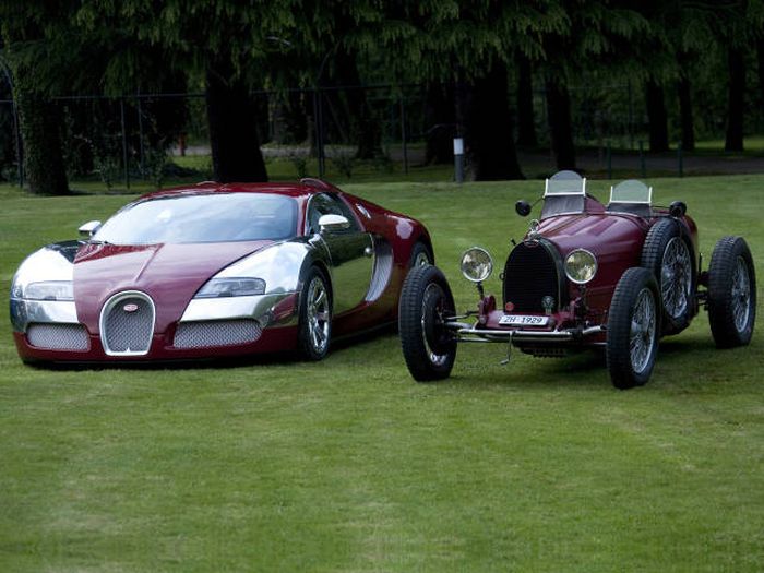 Classic Cars Compared To Their Modern Counterparts (44 pics)