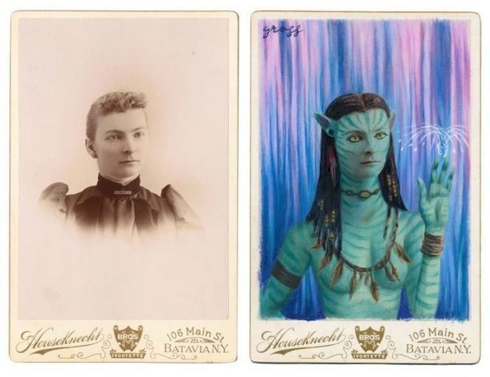 Artist Turns People In Vintage Pictures Into Epic Looking Superheroes (21 pics)