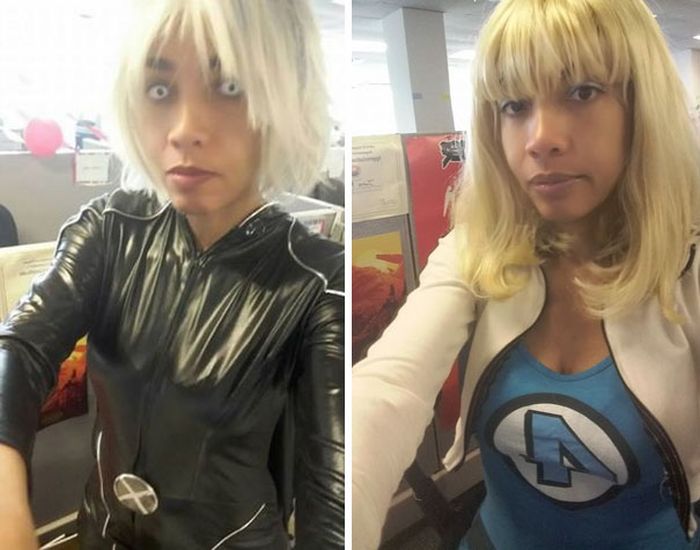Woman Goes To Work In Cosplay After Boss Calls Her Clothes Unprofessional (8 pics)