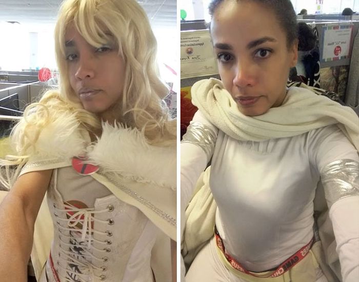 Woman Goes To Work In Cosplay After Boss Calls Her Clothes Unprofessional (8 pics)