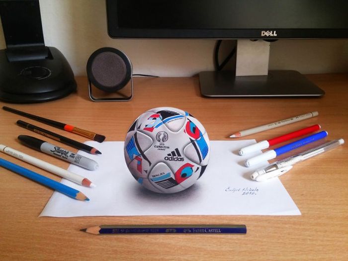 3D Drawings That Will Definitely Mess With Your Head (14 pics)