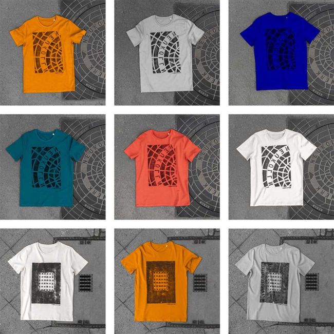 Berlin Artists Create Designer Clothes Using Manhole Covers (7 pics)