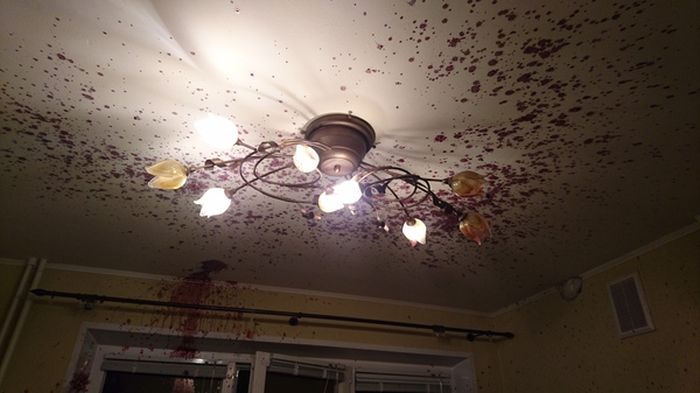 When A Bottle Of Cherry Juice Falls Into The Wrong Hands (5 pics)