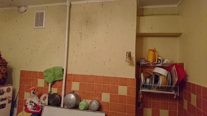 When A Bottle Of Cherry Juice Falls Into The Wrong Hands (5 pics)