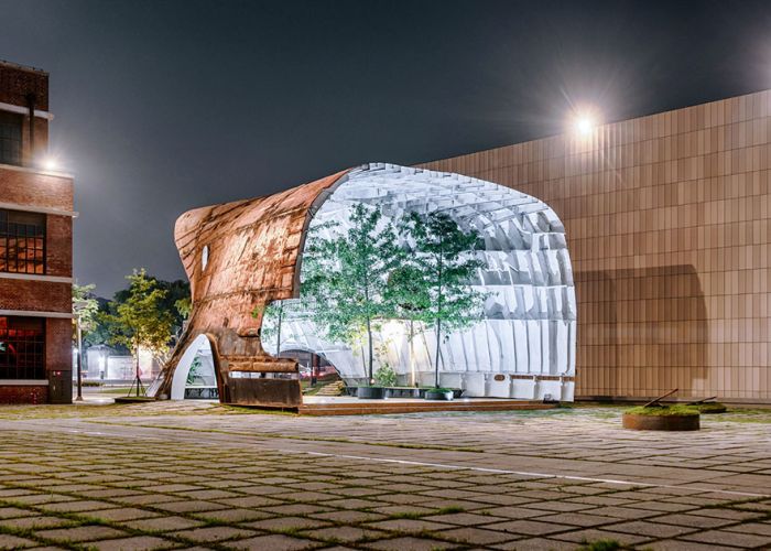 Old Rusty Ship Transformed Into A Stunning Pavilion (8 pics)