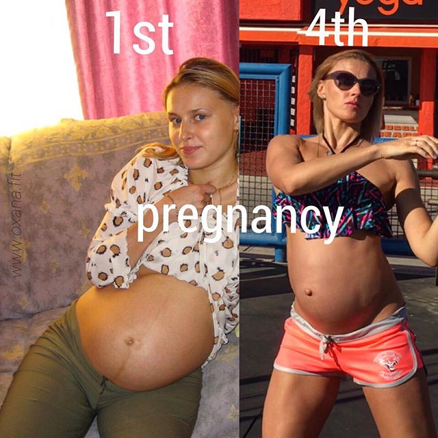 Russian Instructor Creates Pregnant Fitness Routine (20 pics)