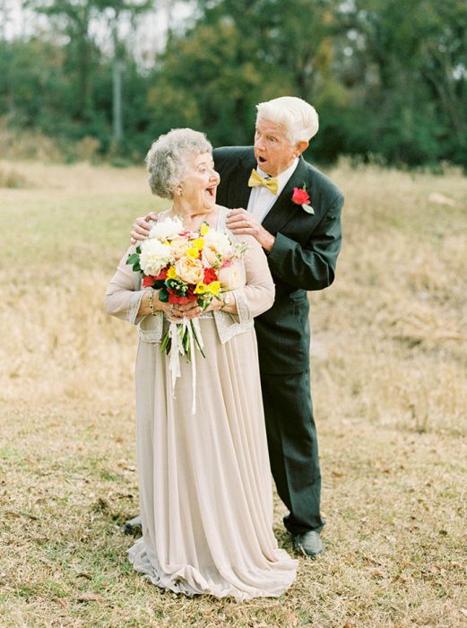 Grandparents Celebrate 63 Years Of Being In Love With The Sweetest Photoshoot (12 pics)