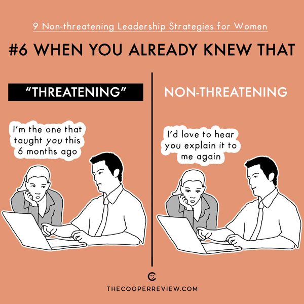 Leadership Strategies For Women That Are Non-Threatening (9 pics)