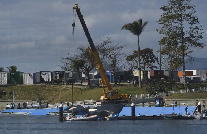 Olympic Sailing Ramp Collapses In Rio (4 pics)
