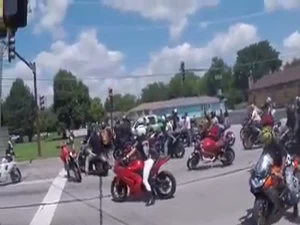Chicago Bikers Ran Down By Pickup Truck