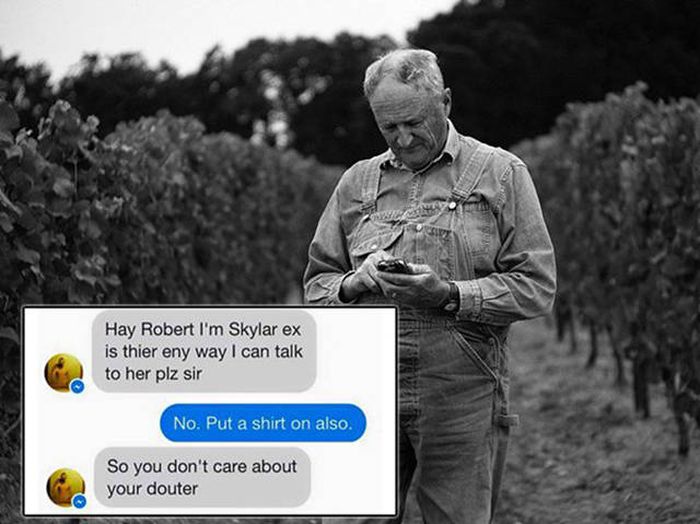 Dad Wrecks His Daughter's Ex-Boyfriend After He Writes To Him On Facebook (21 pics)