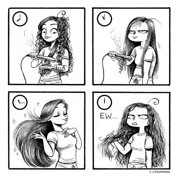 Funny Comics Show The Problems Women Face Everyday (22 pics)