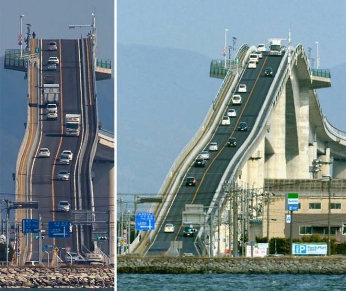 This Japanese Bridge Is A Little Terrifying (4 pics)
