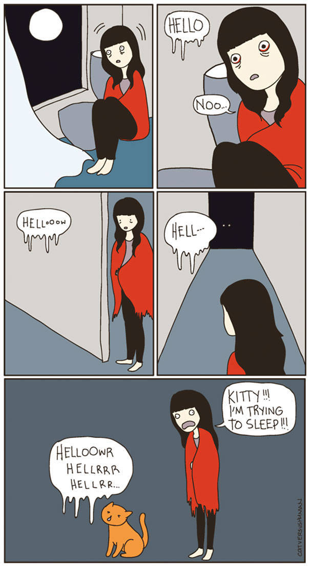 Comics That Hilariously Sum Up The Life Of A Cat Owner (52 pics)