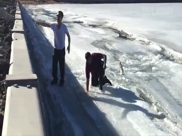 Epic Skiing And Snowboarding Icy Water Fails