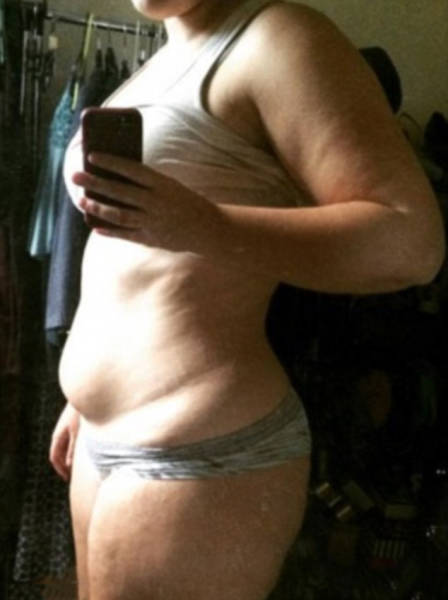 Girl Gains Major Weight After Eating 4,500 Calories Per Day, Then Drops It (24 pics)