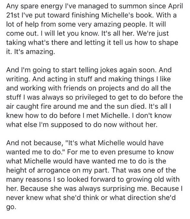 Patton Oswalt Writes Touching Post About Grief After Losing His Wife (10 pics)