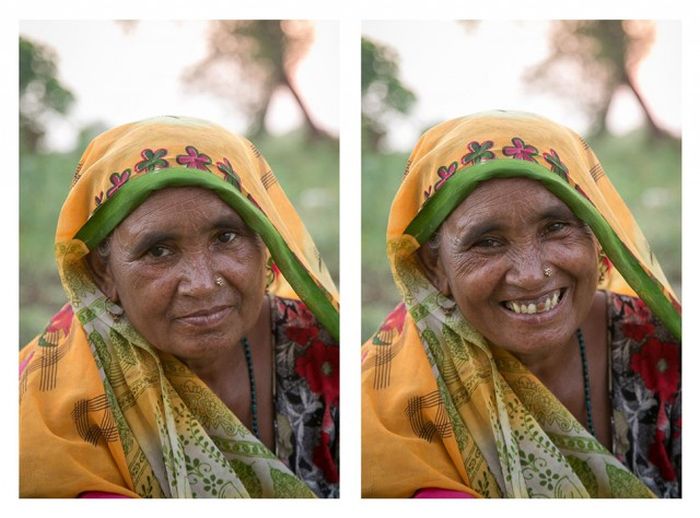 How A Smile Can Completely Change Your Perception Of A Stranger (25 pics)