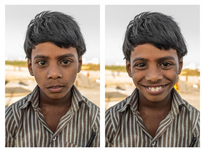 How A Smile Can Completely Change Your Perception Of A Stranger (25 pics)