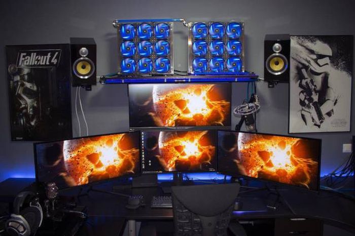 Cool PC Gaming Set Ups You Wish You Could Own (23 pics)