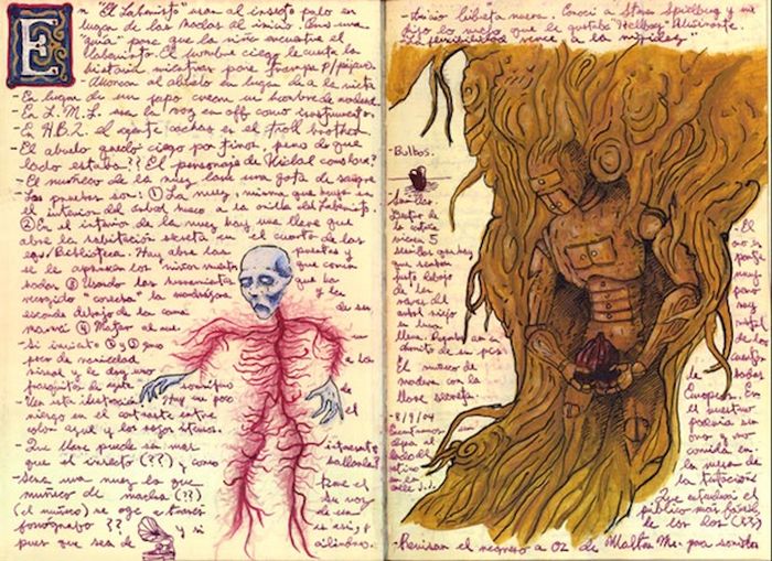 A Look Inside Guillermo Del Toro’s Sketchbook (9 pics)