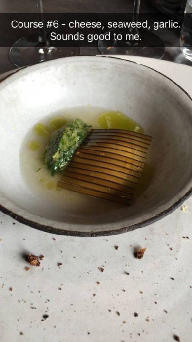 Regular Person Snapchats Their Experience At A Michelin Starred Restaurant (16 pics)